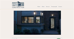 Desktop Screenshot of pjoeconstruction.com